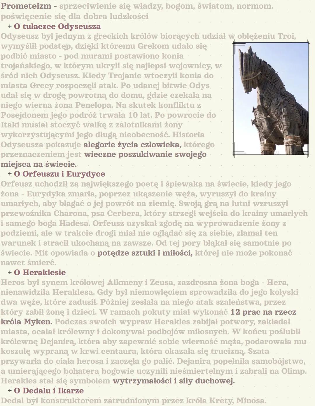 Mitologia
Pojęcie mitu
Jan Parandowski
+ Mit - opowieść o bogach, herosach, nadnaturalnych wydarzeniach.
Pierwotnie była przekazywana ustnie