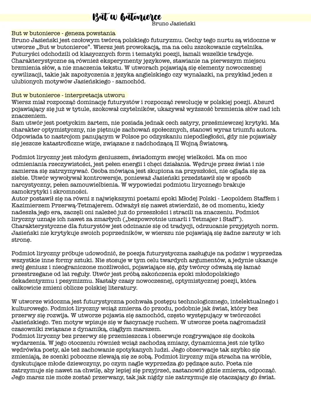 # Futuryzm
Nazwa futuryzm pochodzi od słowa "future" - przyszłość, co wskazuje na to, że utwory będą związane z przyszłością, futuryści odc