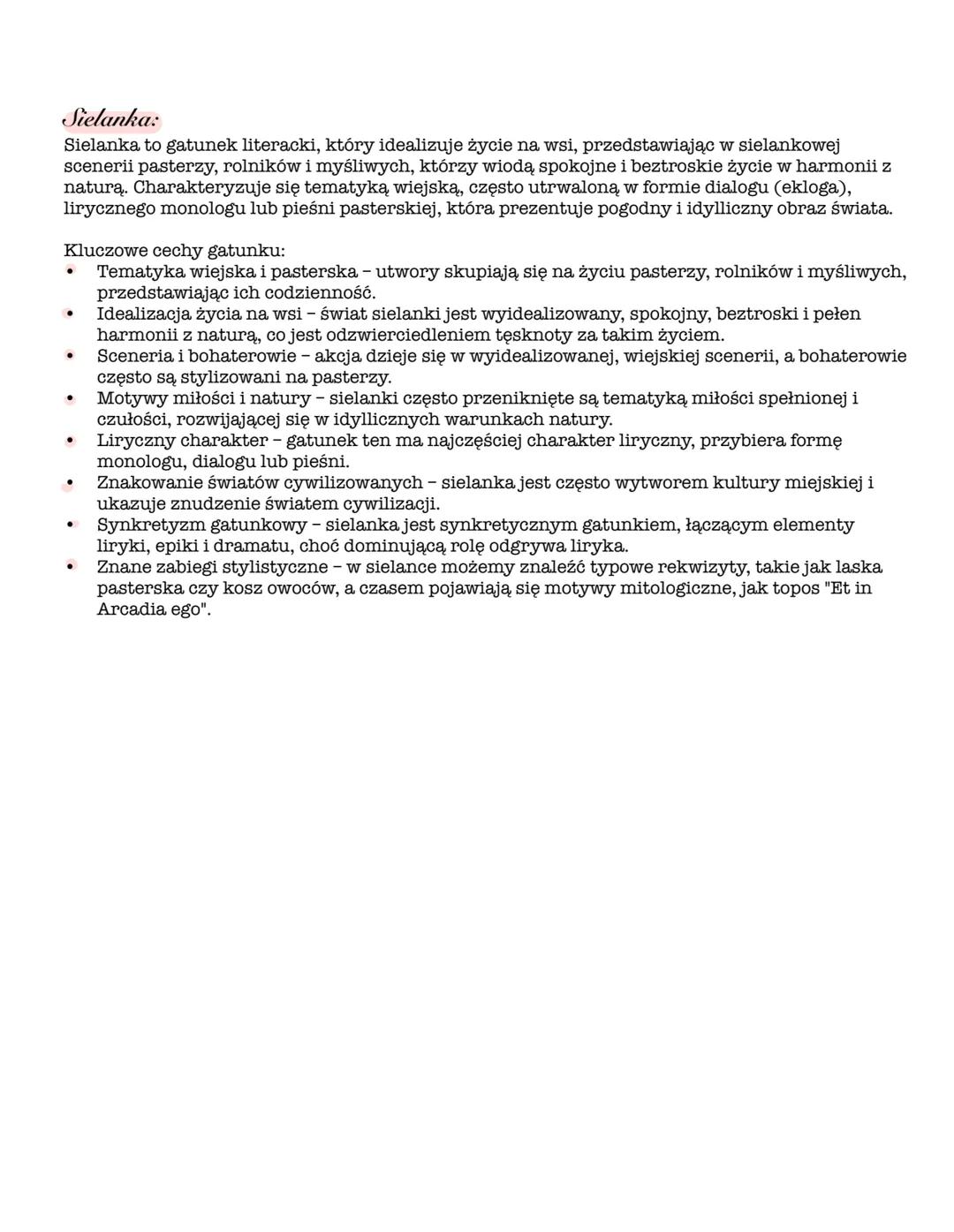 Gatunki:
Epos:
Cechy eposu: (iliada i odyseja)
epickość,
rozbudowana, wielowątkowa fabuła, mająca charakter epizodyczny (tzn. składająca się