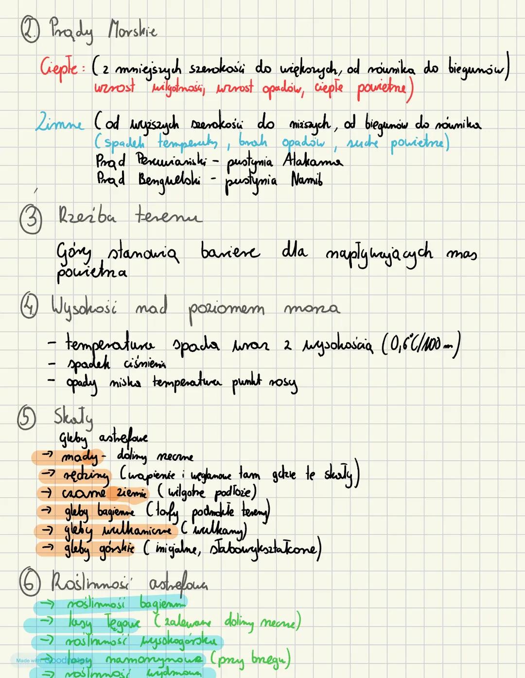 4.
# Strefować zjawisk przyrodnicych na Limi
Strefowość - zmiana elementów krajobrazu wraz ze zmianą szerokości
geograficznej. Pryczyny: ku