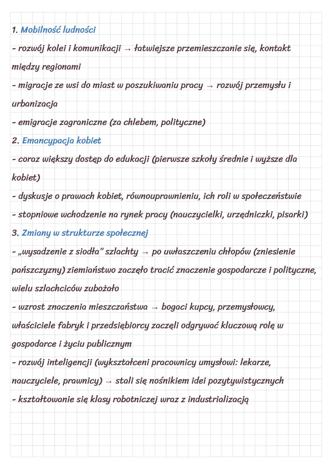 # Pozytywizm
1. Nazwa epoki - skąd pochodzi?
Pozytywizm nazwano tak od dzieła «Kurs filozofii pozytywnej» Augusta
Comte'a, w którym filozof