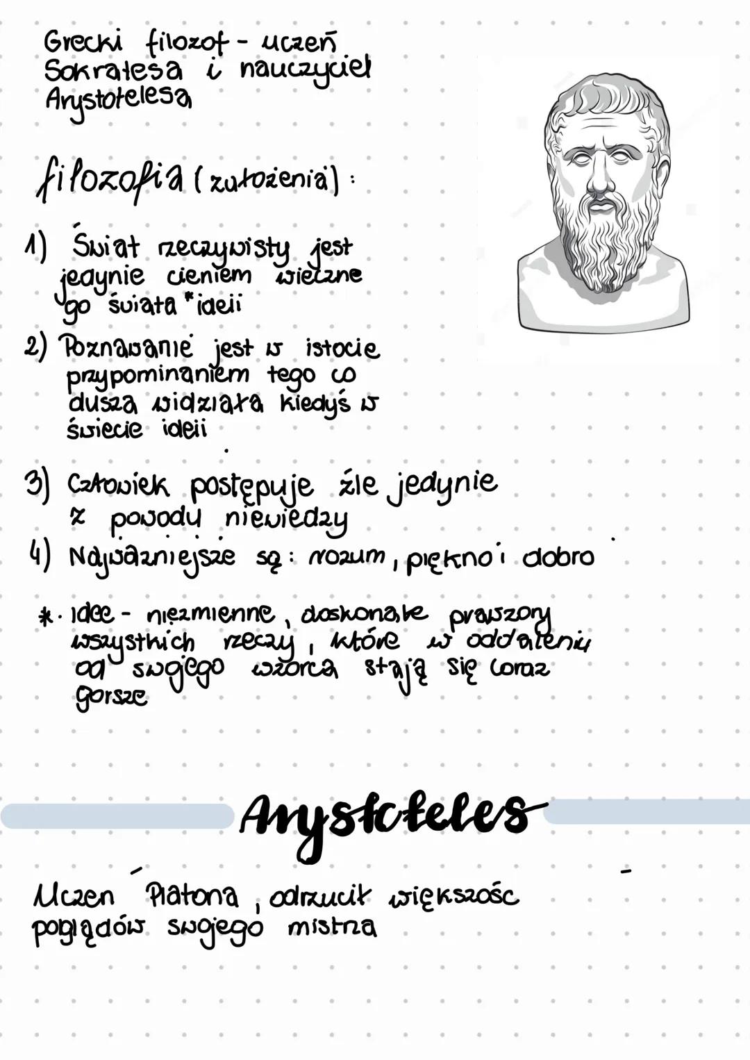 # filozofia antyczna,
# schrates
Jeden z najwibitniejszych
filozofów starożytnej
greyi.
filozofia (zułożenia):
1) Prawdziwą mądrość czło