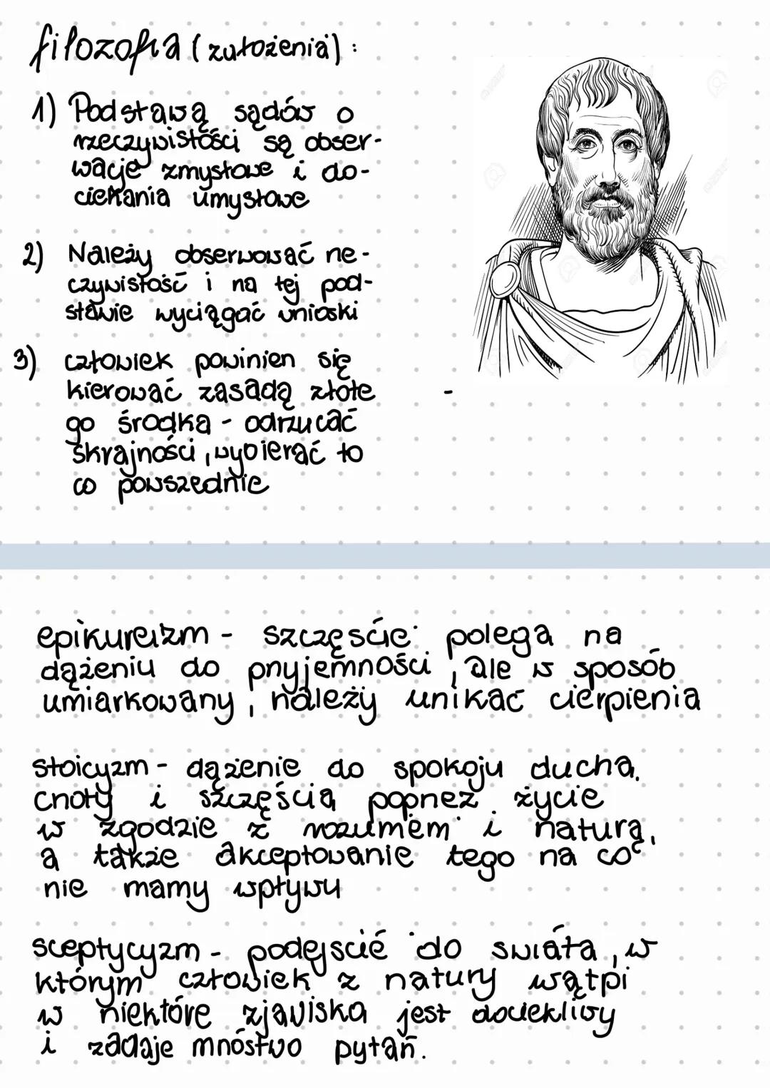 # filozofia antyczna,
# schrates
Jeden z najwibitniejszych
filozofów starożytnej
greyi.
filozofia (zułożenia):
1) Prawdziwą mądrość czło