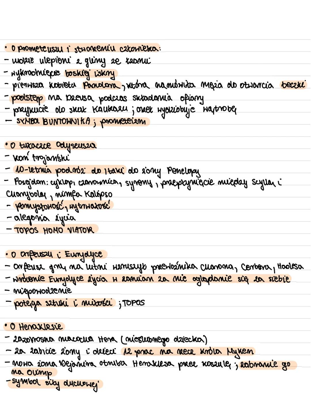 # „Mitologia, cz. I greya" - Jan Parandowski
Definija mutu
Mit-opowieść o bogach, herosach (pófbogach), legendarnych bohaterach i nadnatur