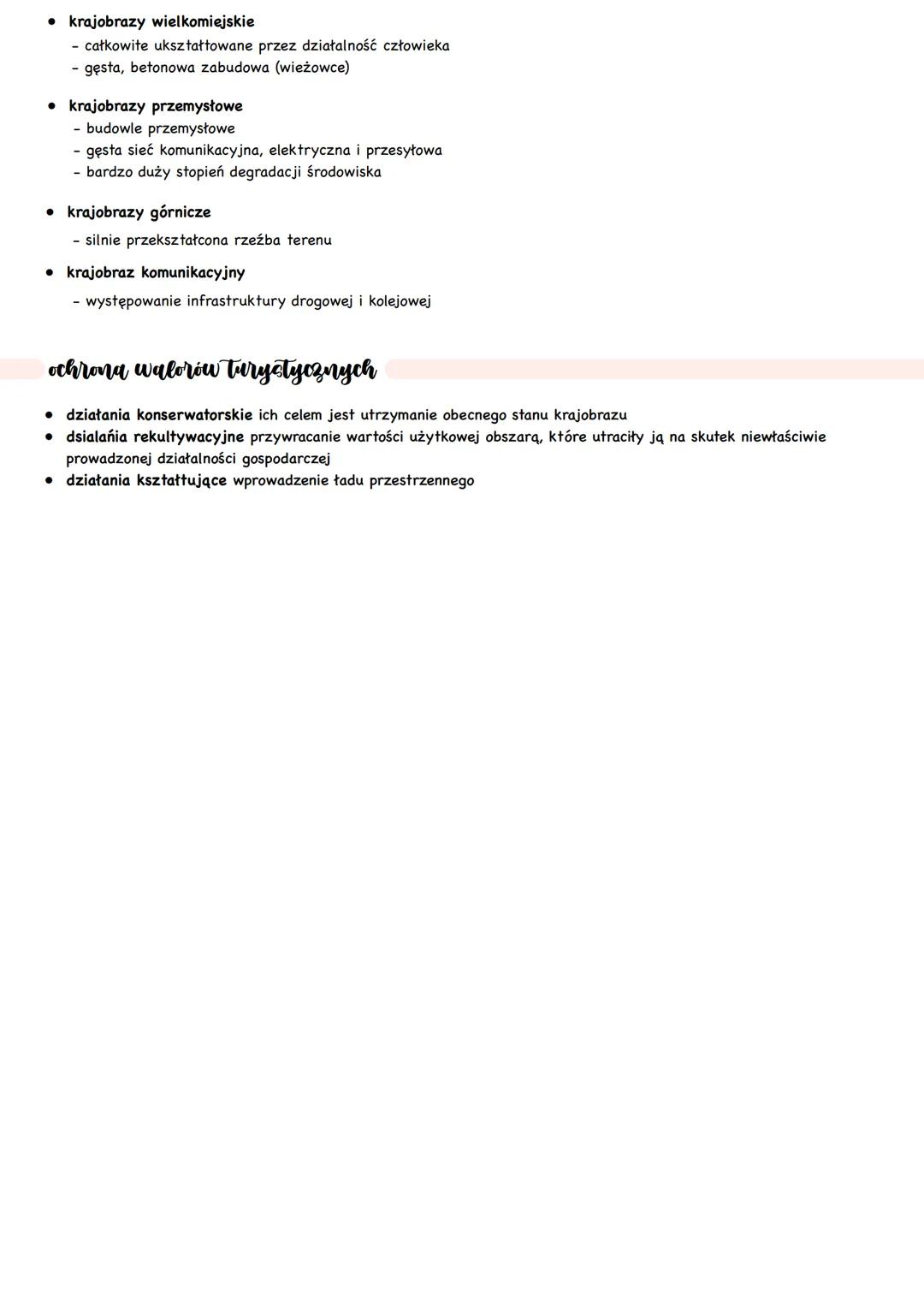 # Krajobrazy Polski
Krajobraz ogół cech przyrodniczych i antropogenicznych wyróżniających określony teren, zespół typowych cech danego tere