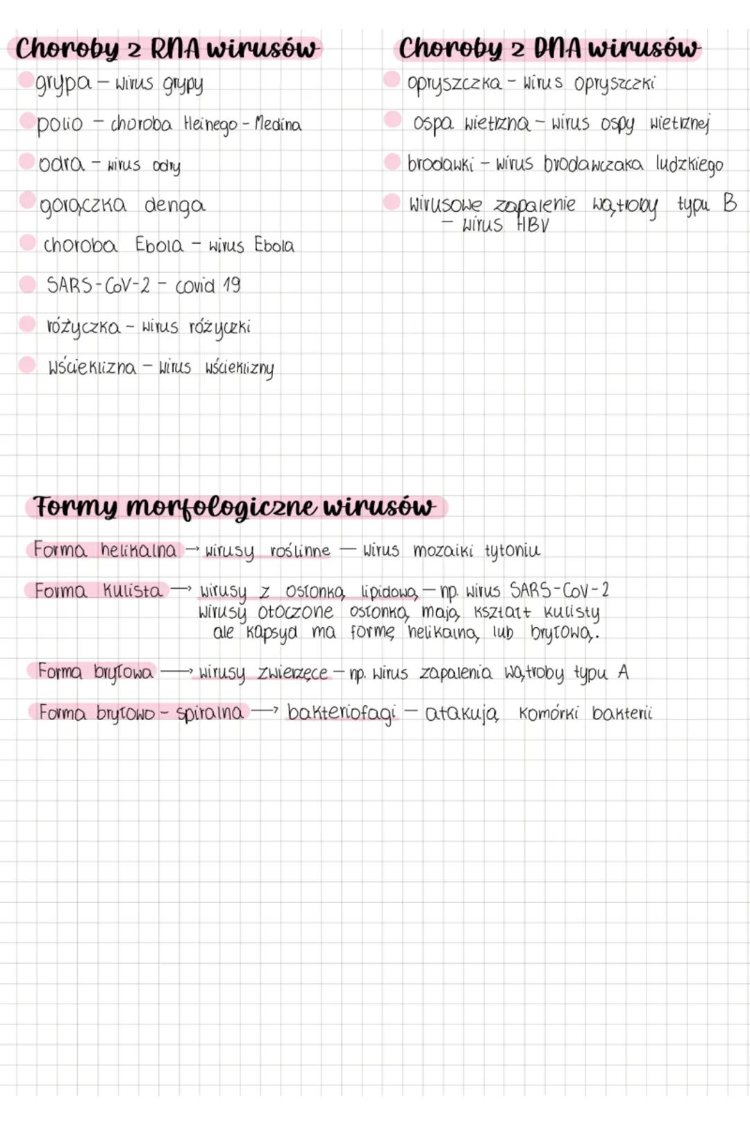 Temat: Wirusy - molekularne pasożyty.
Wirusy to mikroskopijne czynniki zakaźne zbudowane z
białka i kwasu nukleinowego.
Wirusy nie są orga
