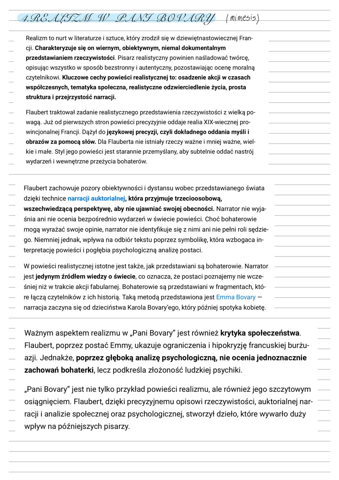 # PANI BOVARY
postawa nie przystosowania do rzeczywistości wynikająca ze zbytı
zaangażowania wy idealizowany świat książek postrzeganie re