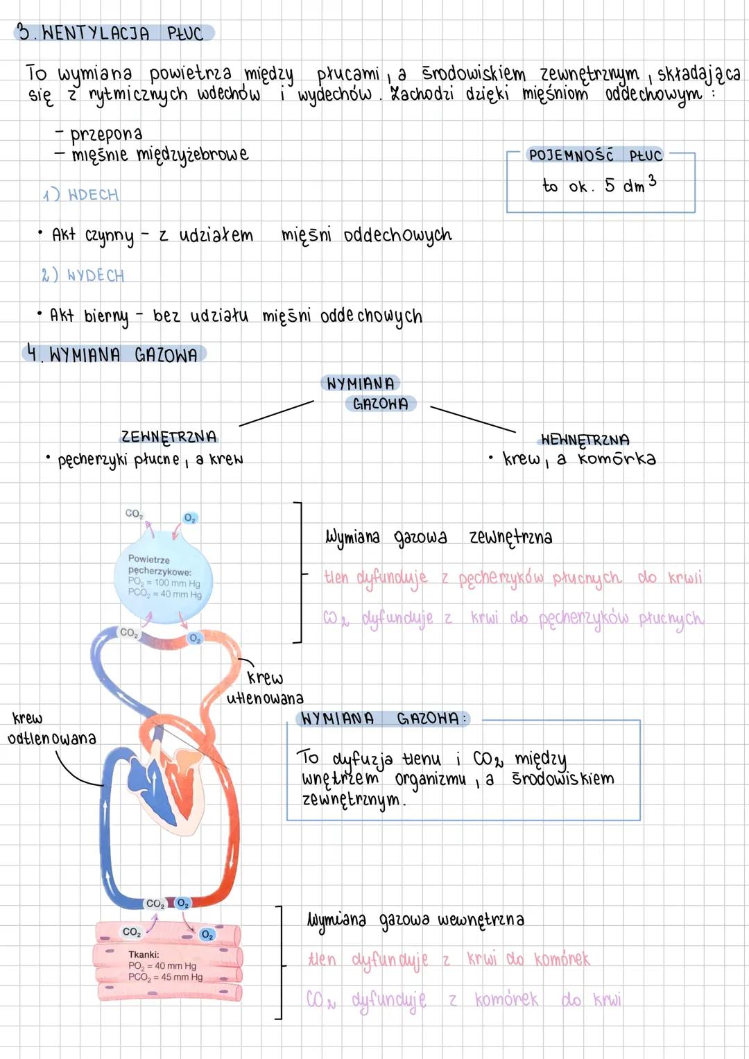 # Uklad oddechowy
ODDYCHANIE-to podstawowy procesadostarczający komórka energię.
W jego trakcie złożone związki organiczne są rozkładane do