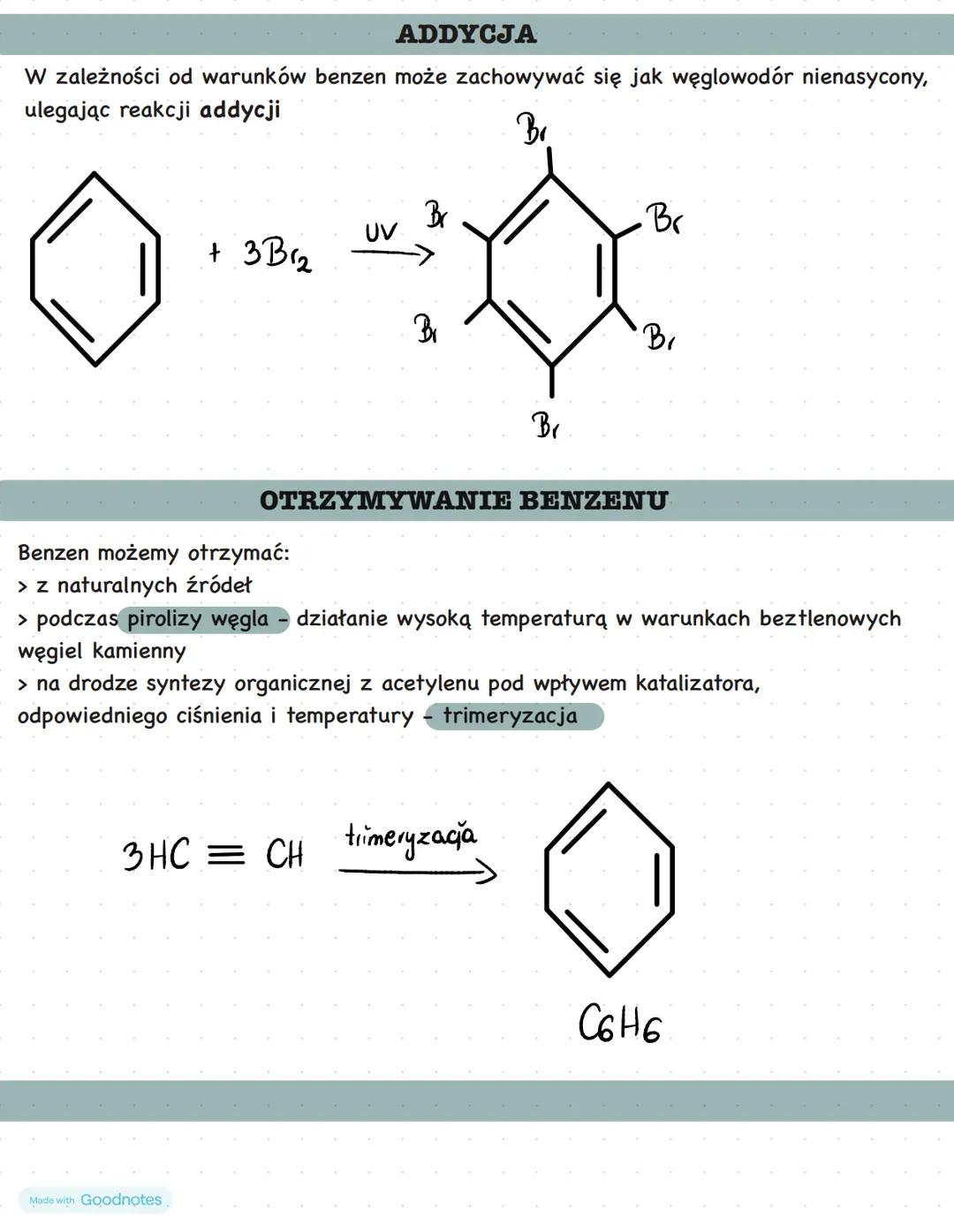 WĘGLOWODORY AROMATYCZNE
Węglowodory aromatyczne węglowodory o budowie pierścieniowej. Ich
nazwa związana jest z częstym występowaniem tym w