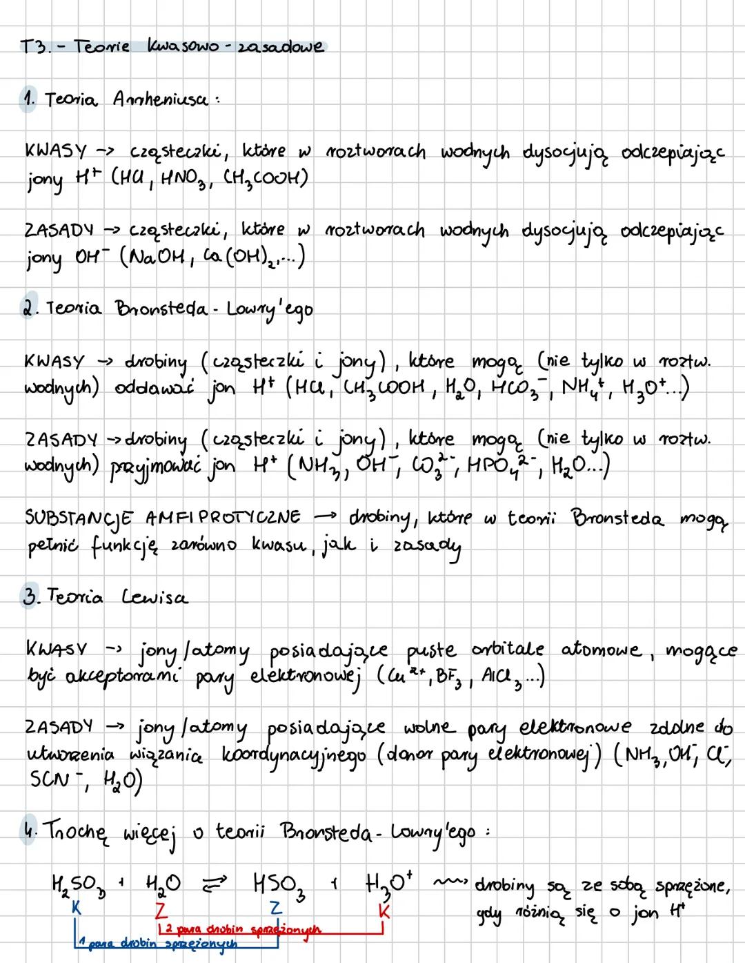 # T1.Reakcje w roztw. wodnych. Moune i stabe elektrolity. Statła i stopień dysocjacji
1. Reakcje zachodzące w roztw. wodnych:
a) dysojacja