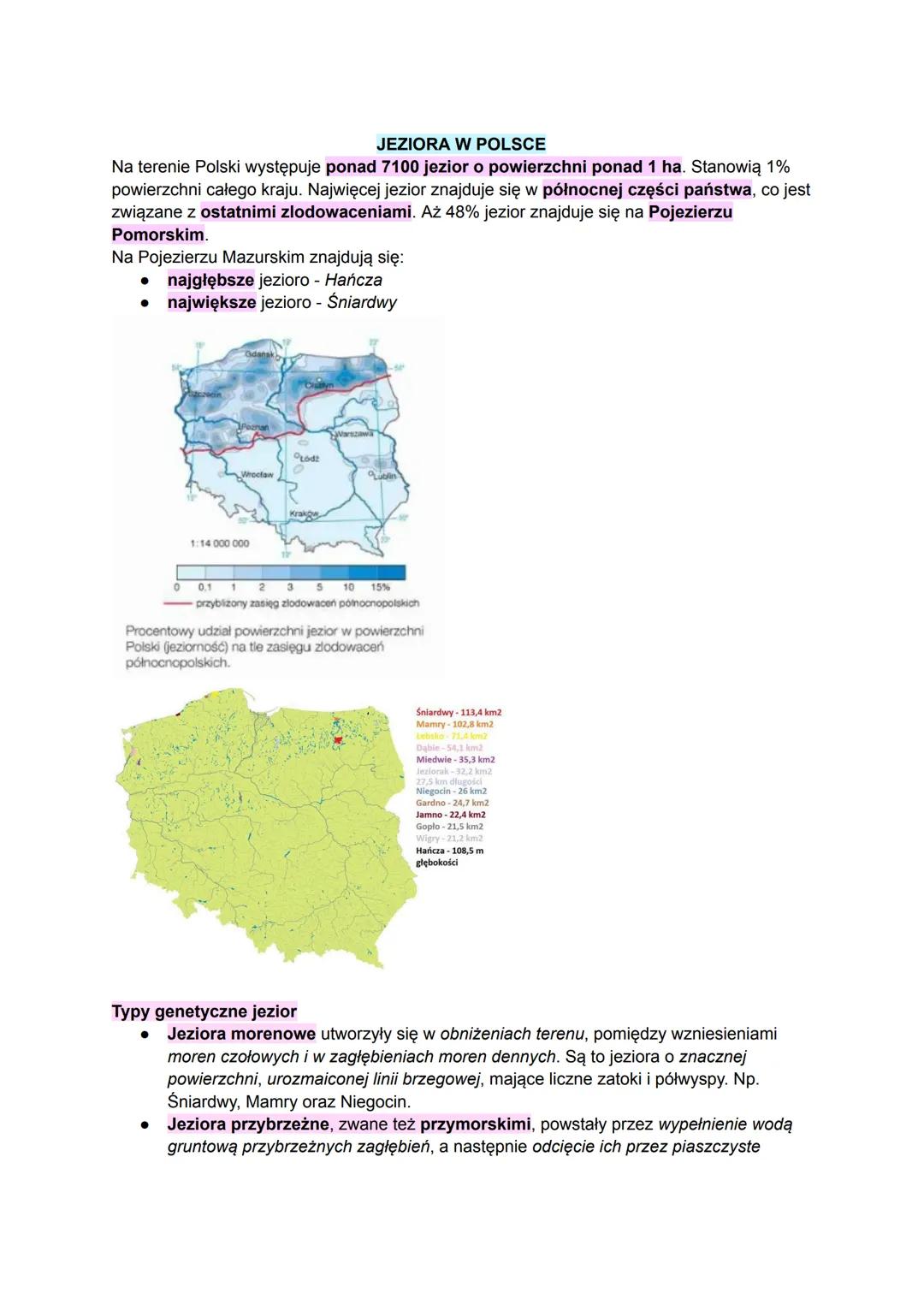# ZASOBY WODNE POLSKI. SIEĆ RZECZNA
Bilans wodny - zestawienie ze sobą danych dotyczących przychodów i ubytków wody oraz
jej retencji w okr