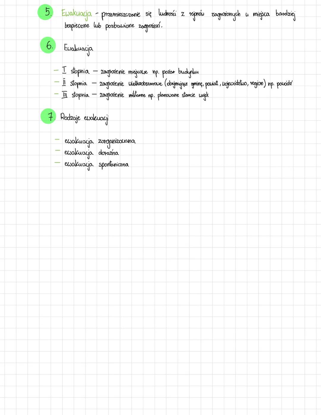 # ALARMOWANIE I EWAKUACJA
1. W Polsce działa Krajowy System Wykrywania Skażeń i Alarmowania (KSWiA), który wspierają środki
masowego przeka