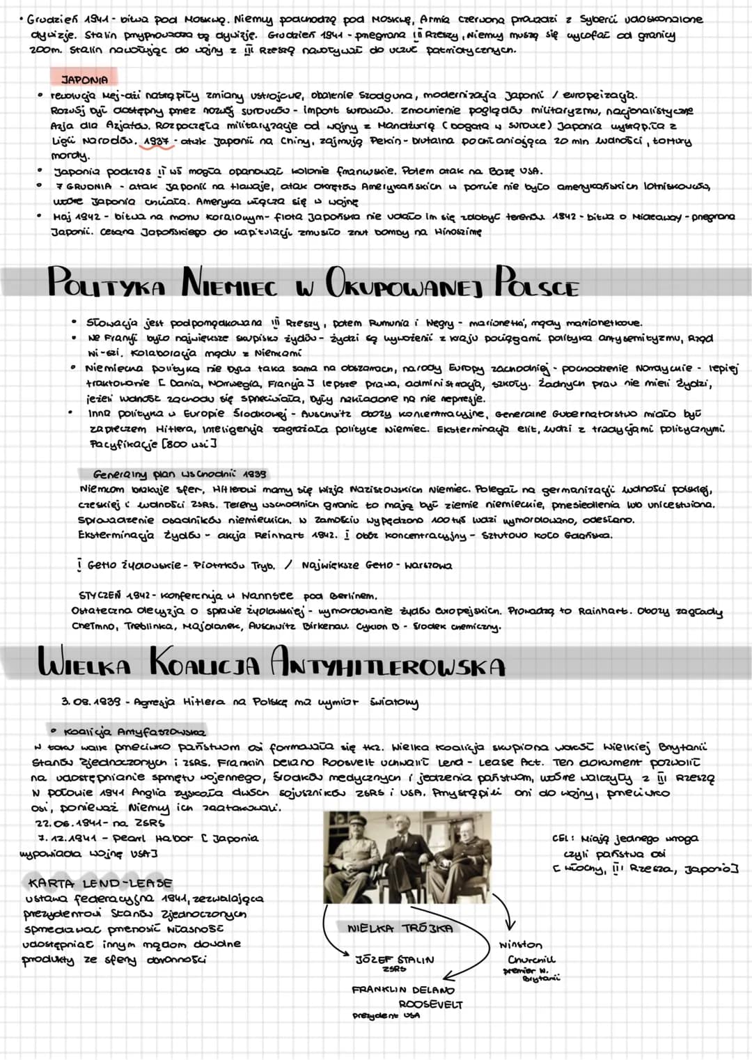 # JI Wojna ŚIлалам
# PRZYCZYNY WYBUCHU II WOJNY ŚWIATOWE J
- Niemcy czuły się ponizone pmez warunki traktatu Nersalskiego, co doprowadato