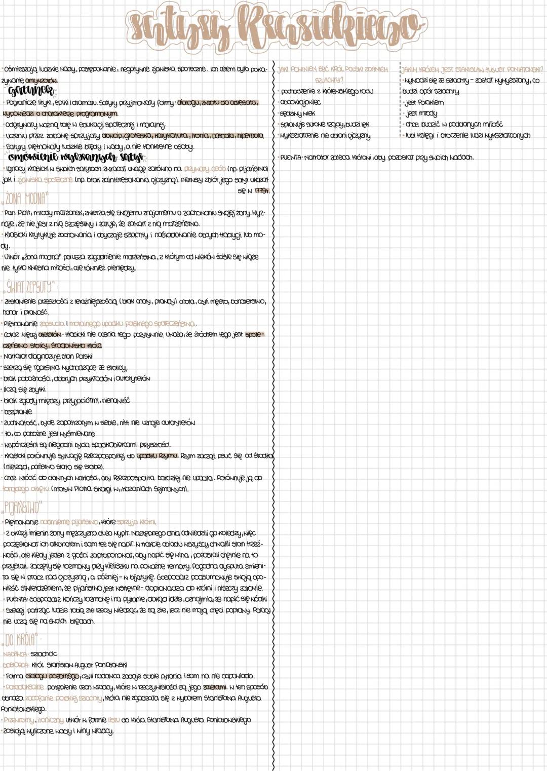 Satyry Ignacego Krasickiego