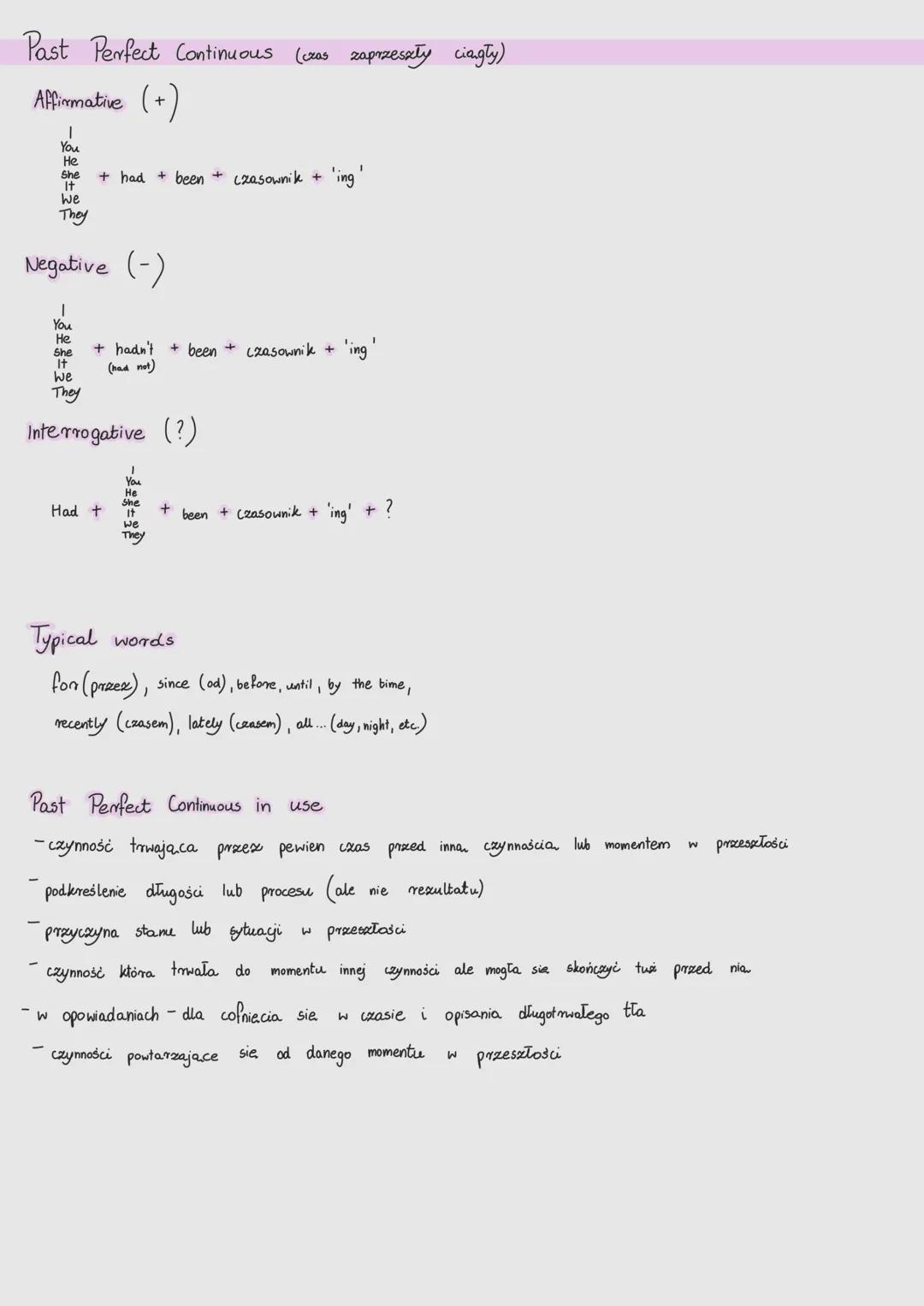 # Present & Past Tenses
Present Simple (czas terażniejszy prosty)
Affirmative (+)
1
You
We
They
+ Czasownik
Negative (-)
1
You
We
They