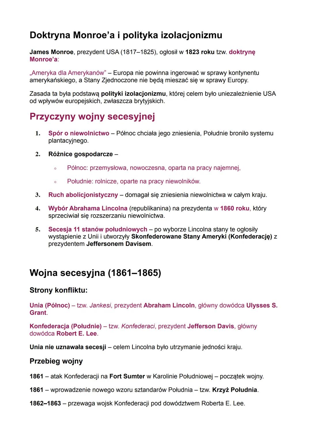 # T: Wojna krymska (1853-1856)
Wojna krymska była konfliktem między Rosją a koalicją Wielkiej Brytanii, Francji, Turcji i
Królestwa Sardyni
