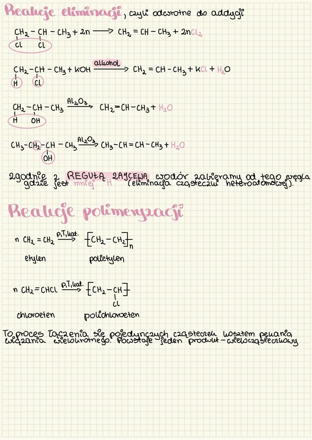 # ALKENY
$C_nH_{2n}$ - wzór ogólny
Nazewnictwo
zaczynamy numerować atomy węgla tak, żeby jak najbliżej było wiązanie
podwójne.
Charaktery