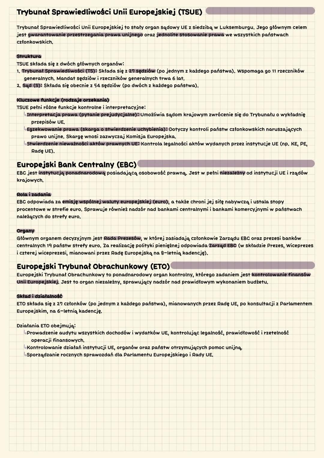 # Instytucje Unii Europejskiej
# Koncepcje UE
W ramach struktury organizacyjnej Unii Europejskiej działa siedem głównych instytucji. Ich p