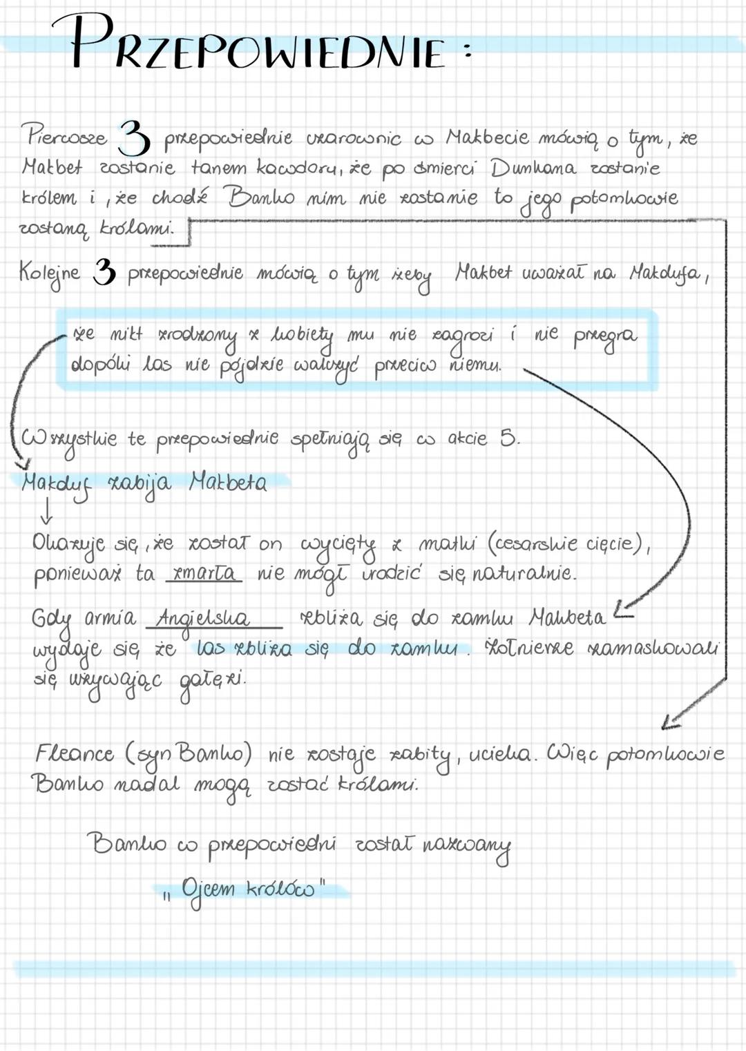 # Makbet
William
Shakespeare
大
GATUNEK: dramat Szekspirowsti (xrywa z konwencją tragedi
CZAS I MIEJSCE AKCJI
czas wydarzeń: wczesne sredni