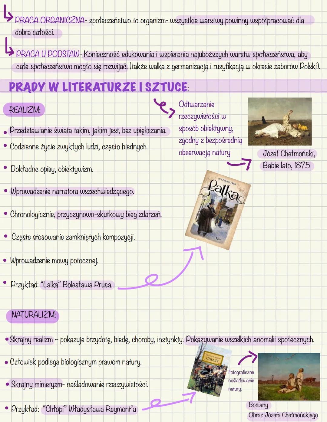 # POZYTYWIZM
RAMY CZASOWE:
POLSKA-od 1864r. (upadek powstania styczniowego) do lat 90 XIX w.
EUROPA- druga połowa XIX w. (po Wiośnie Ludów