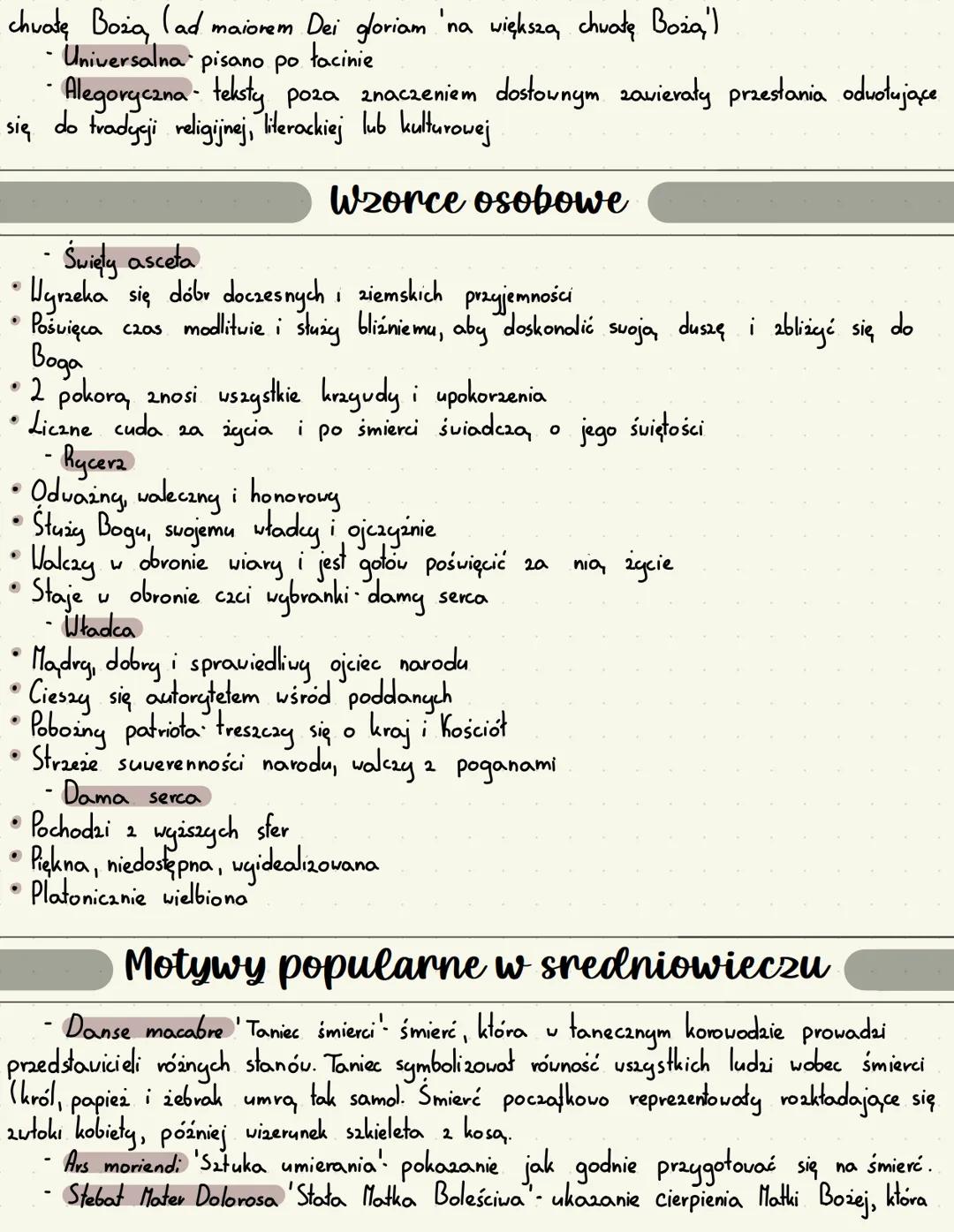 # ŚREDNIOWIECZE
## Nazwa epoki
Nazwa epoki przyjęła się dopiero u XVIlw., początkowo u języku łacińskim medium
avenium wieki średnie i sug