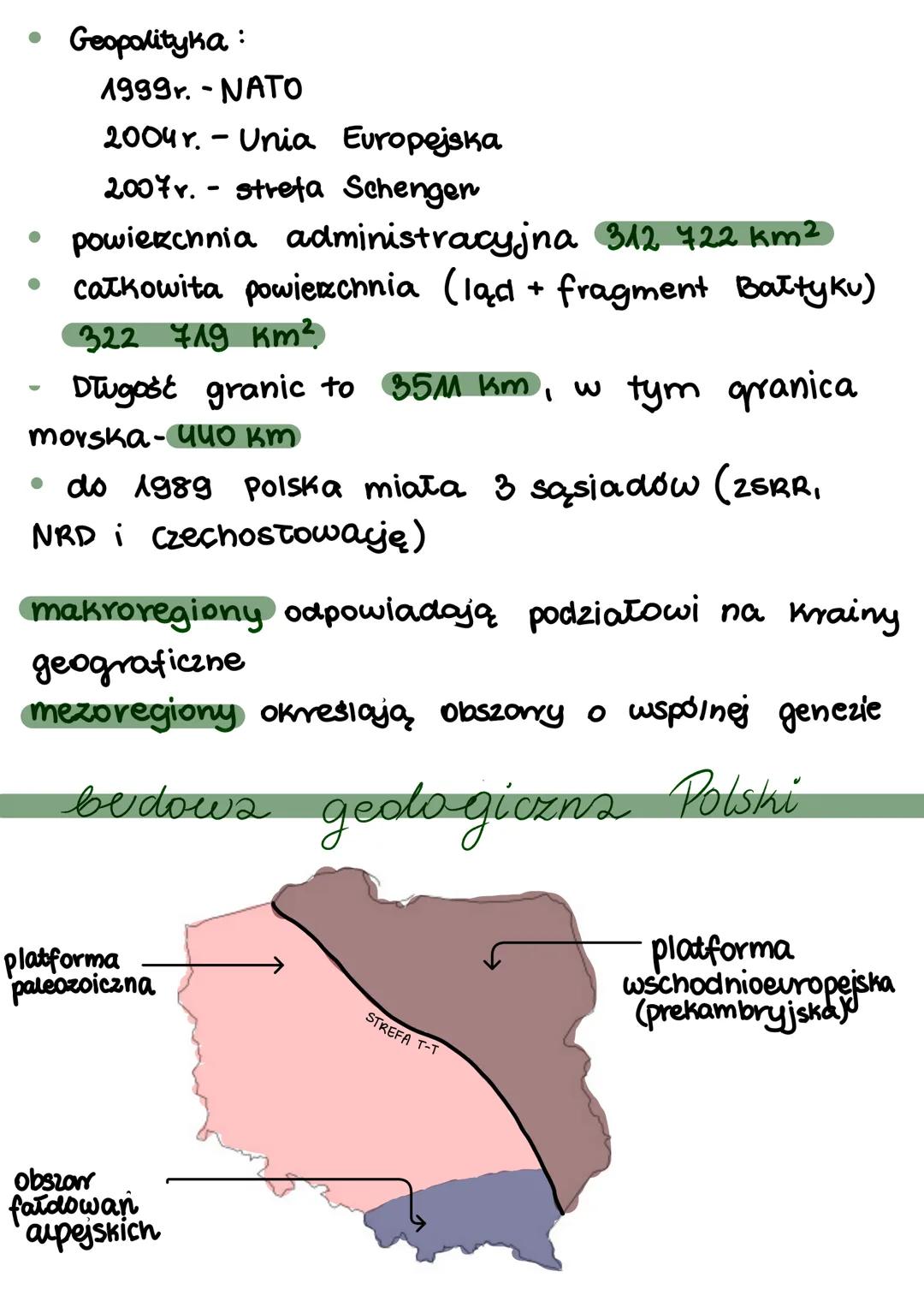 # polozenie i obszar Polski
zakole
Odry
52°51'N,
14°07'E
Jastrzębia Góra 54°50′N, 18°18′E
zakole Bugu
50°52′N, 2°09'E
Szczyt Opołonek
49
