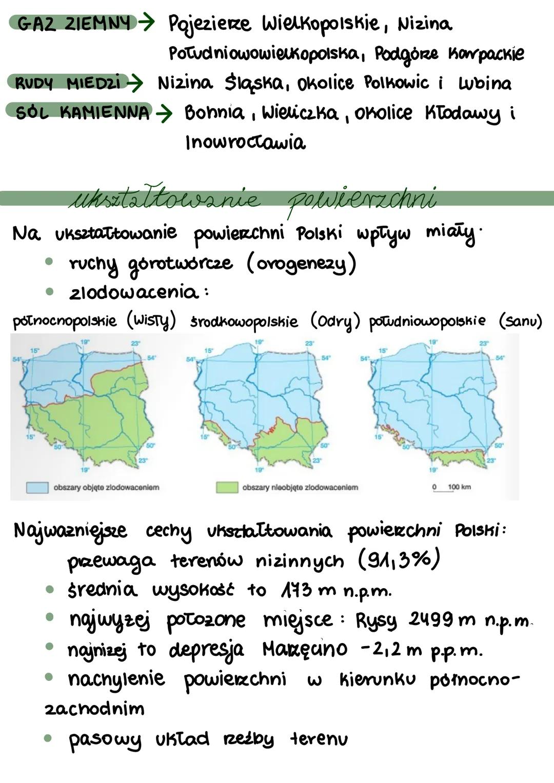 # polozenie i obszar Polski
zakole
Odry
52°51'N,
14°07'E
Jastrzębia Góra 54°50′N, 18°18′E
zakole Bugu
50°52′N, 2°09'E
Szczyt Opołonek
49