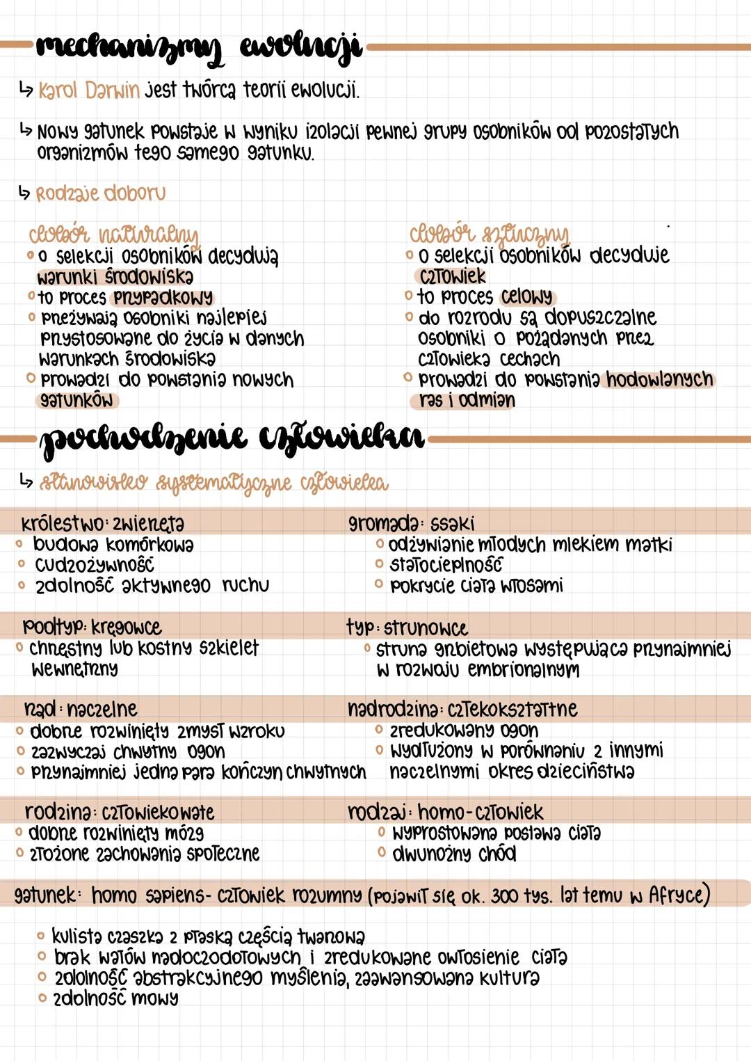 # ewolucja
życia
irodla wiedzy o avvenji
↳ Ewolucja to proces stopniowych, ciągłych zmian organizmów prowadzący do powstania
nowych gatunk