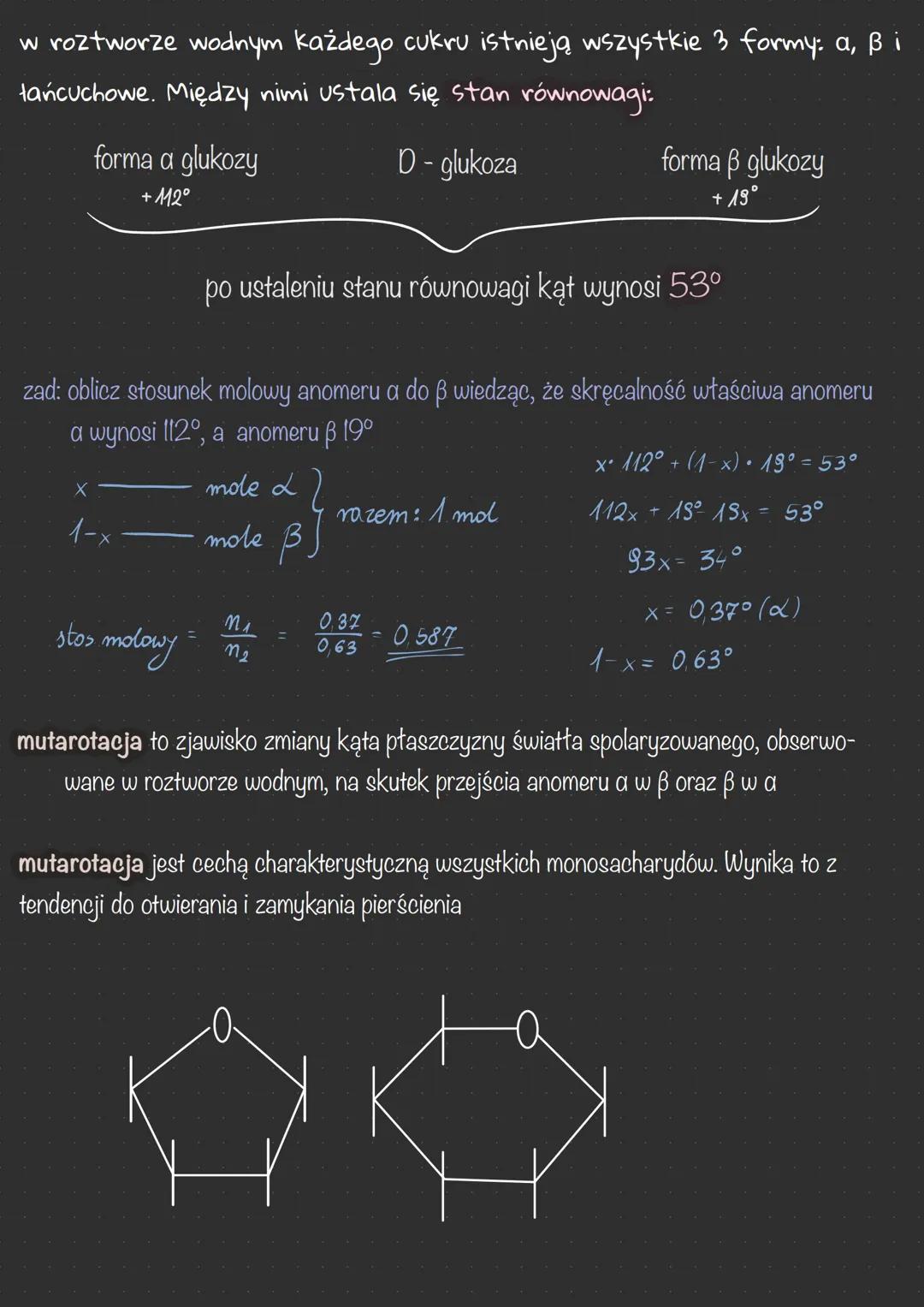 # CUKRY
1) dokonuje podziału cukrów na proste i złożone, klasyfikuje cukry proste ze
względu na grupę funkcyjną i liczbę atomów węgla w czą