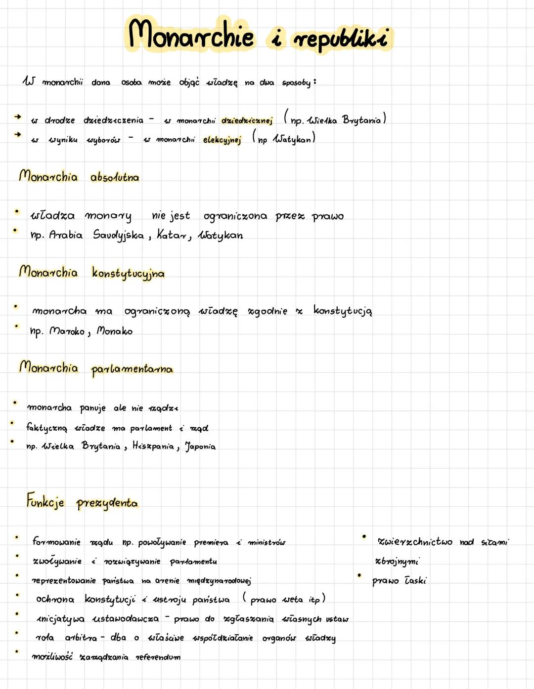 Ustroje
Współczesnych
Państw # Modele ustrojowe panstw
ustroj parństwa (system polityczny) - sposób w jaki państwo jest
xorganizowane i x