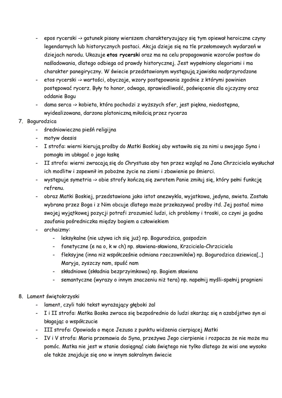 # Średniowiecze
1. Cechy kultury średniowiecza
- uniwersalizm, chodzi w nim o to że tam gdzie występował chrześcijanizm, kultura ulega