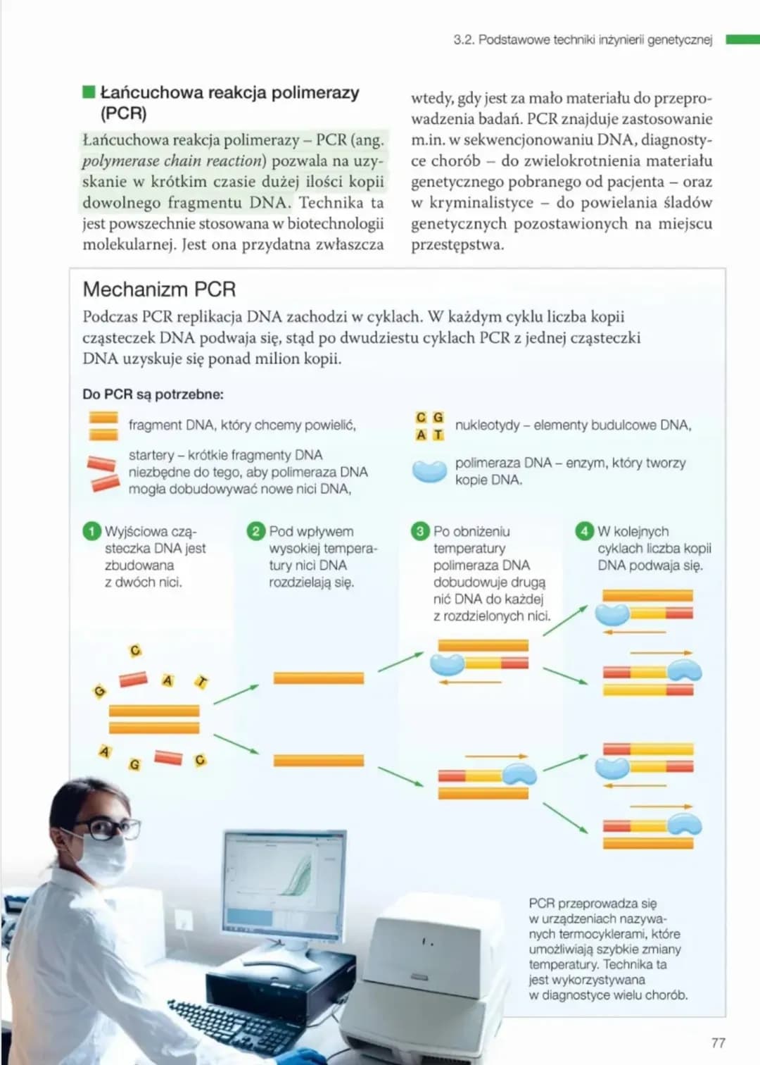 ### 3.1. Biotechnologia tradycyjna
Zwróć
uwagę na:
- definicję biotechnologii,
- podział biotechnologii na biotechnologię tradycyjną i bio