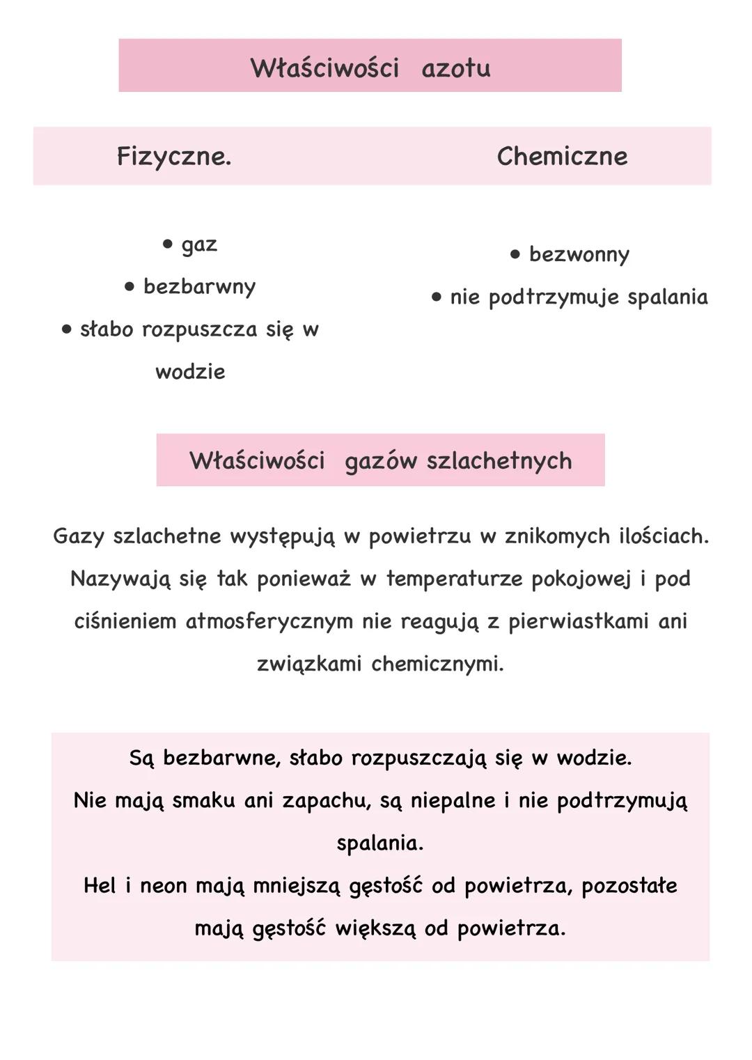 Powietrze-mieszanina jednorodna
gazów
Składniki powietrza
Składniki o stałej.
zawartości
• azot
• Tlen
⚫gazy szlachetne
(głównie argon)