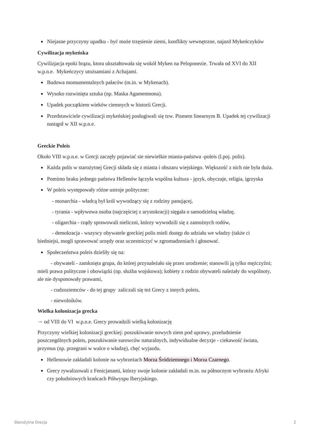 # Starożytna Grecja
Grecja - kolebka cywilizacji europejskiej
* Starożytni Grecy nazywali siebie Hellenami, a tereny na których mieszkal