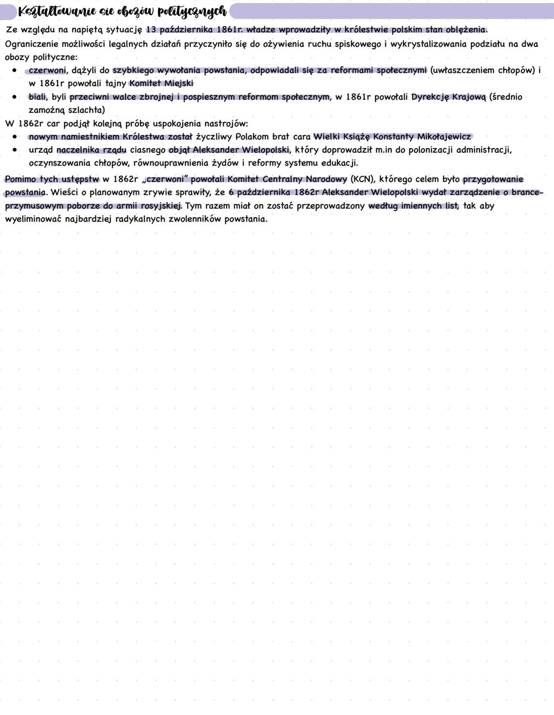 # Odwilz posewastopolska i geneza powstania
## Odwilz posewastopolska na ziemiach polskich
Klęska Rosji w wojnie krymskiej zachęciła panuj