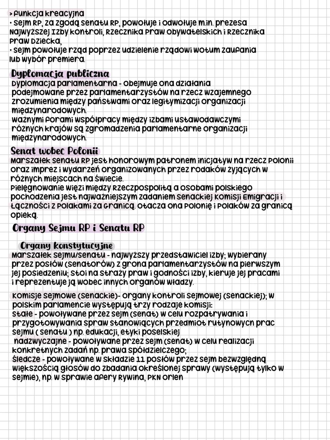 # Parlament RP
Polski parlament pełni przede wszystkim
funkcję legislacyjną, polegającą na
tworzeniu i ustanawianiu prawa.
## Władza ustawo