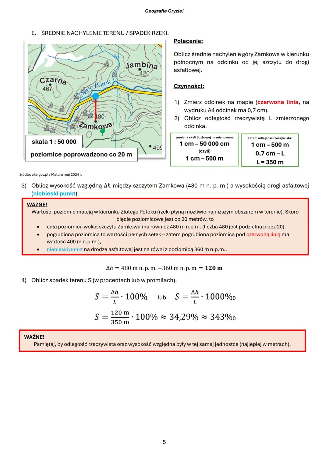 GEOGRAFIA
KARTA WZORÓW MATURALNYCH
WERSJA PIERWSZA
Geografia Gryzie Geografia Gryzie!
# SPIS TREŚCI
I. KARTOGRAFIA. ....................