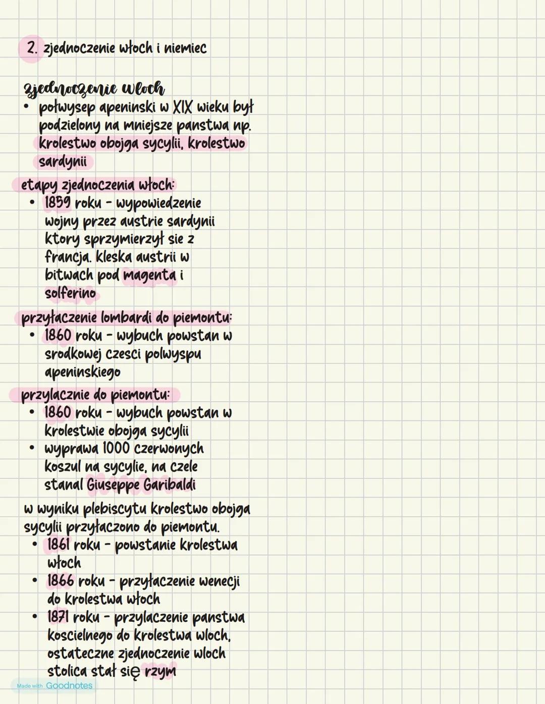 podsumowanie
europa i świat po Wiośnie ludow
1. stany zjednoczone w XIX wieku
wojna secesyjna (1861-1865)
przyczyny:
• podział na potno