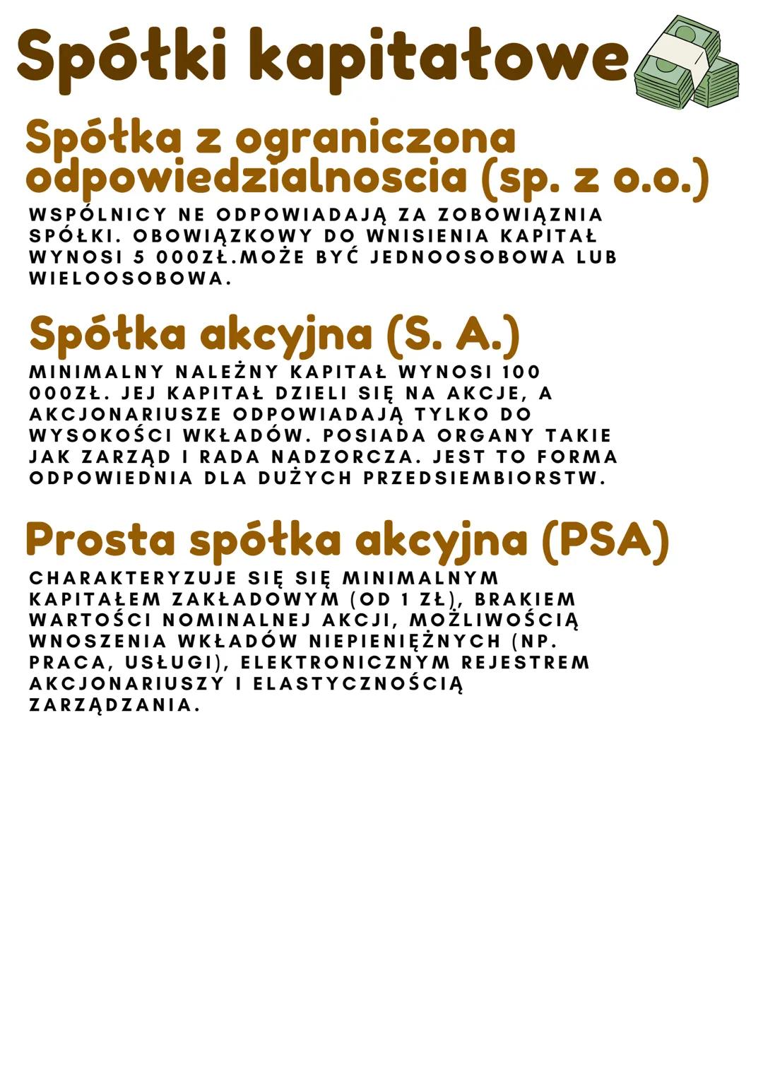 # Spółki
✓
# Handlowe
A SPÓŁKI HANDLOWE MAJĄ
ZDOLNOŚĆ PRAWNĄ, SĄ
PODMIOTAMI PRAWA,
REJESTRUJĄ SIĘ W KRS I MOGĄ
ZACIĄGAĆ ZOBOWIĄZANIA W
SW