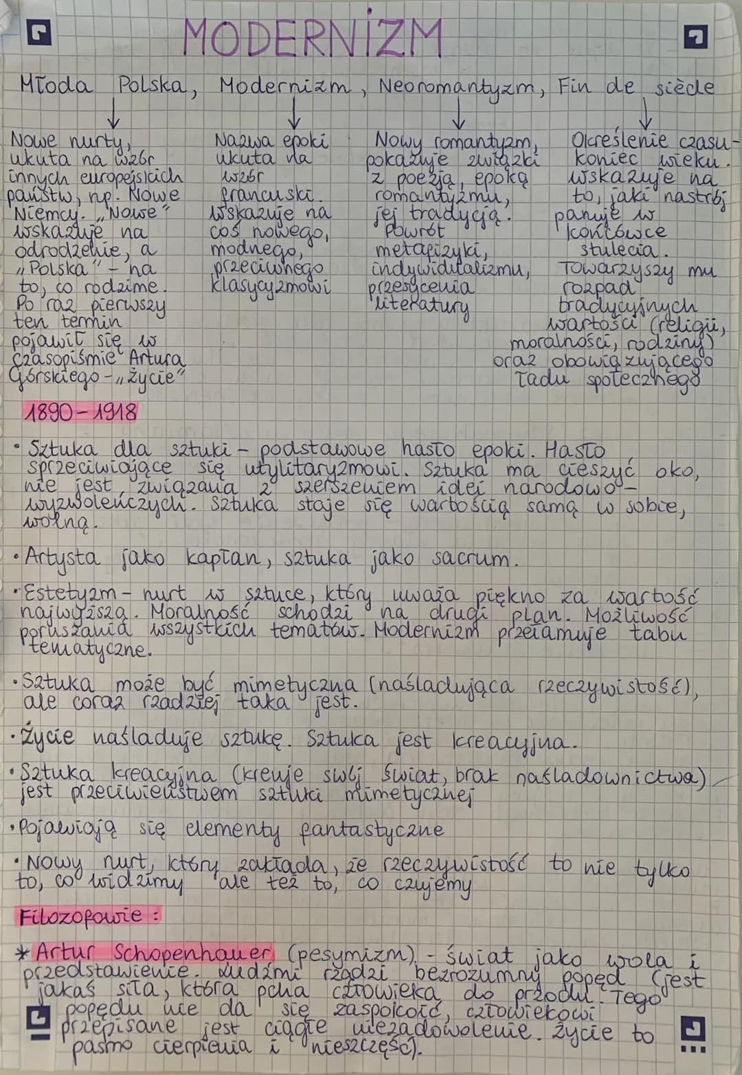 # Sposoby na złagodzenie cierpienia wg Schopenhauera:
- Wyzbycie się pożądań i potrzeb (pojawiają się odwołania do filozofii wschodniej, bud