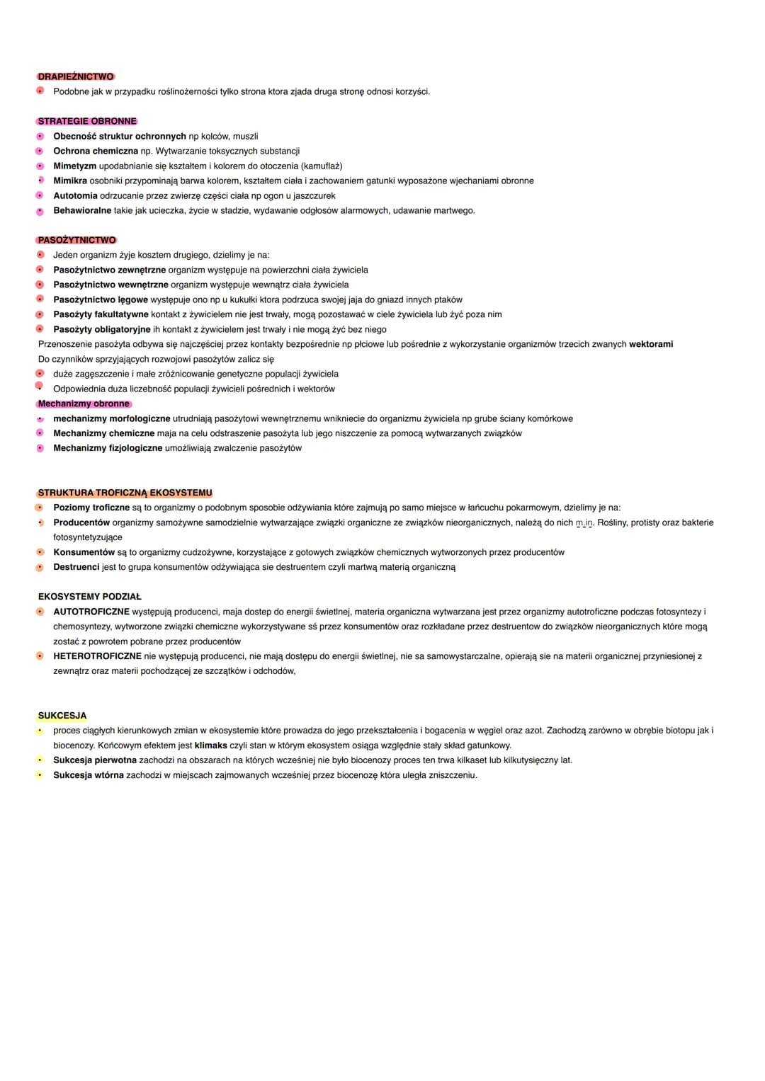 # Ekologia
* OSOBNIK - jest to pojedynczy organizm będący przedstawicielem gatunku
* POPULACJA - grupa osobników tego samego gatunku która ż
