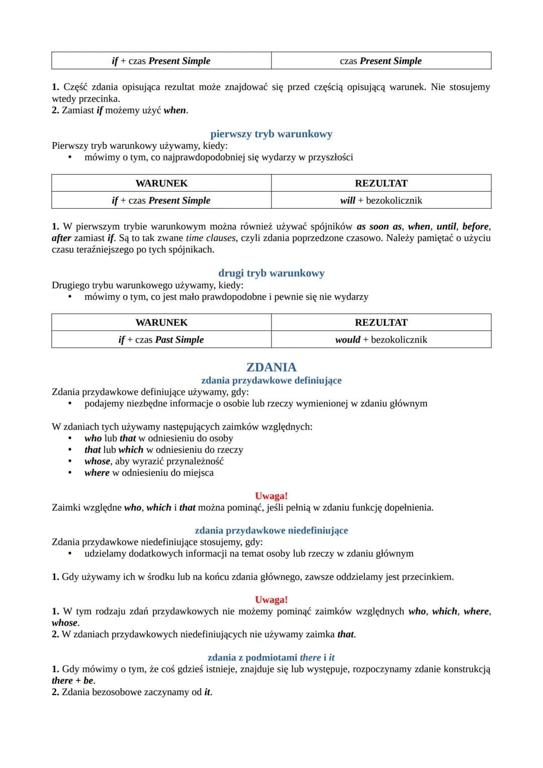 # CZASY
## Present Simple
### twierdzenia i przeczenia
| | | |
|---|---|---|
| I | work | in the city. |
| We | don't (=do not) work | |
|