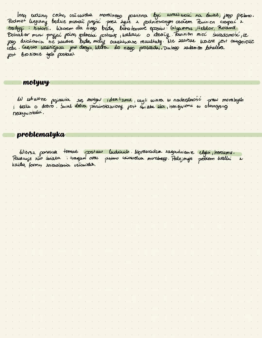 ,,Przesłanie pana Cogito” Zbigniew Herbert – strona 1