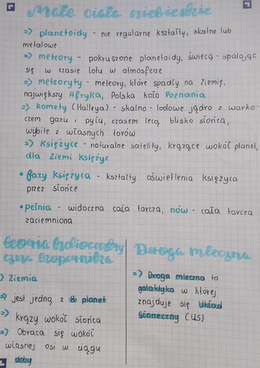 # Geografia
## uhtad stoneczи
## Uited Honесzегу
=> składa się z ciał niebieskich (naturalnych obiektów na niebie), Słońca (gwiazda) oraz z