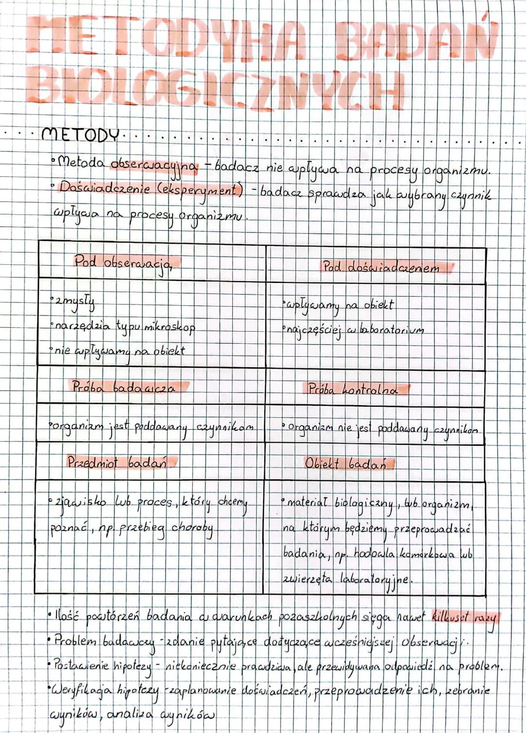 Metodyka Badań Biologicznych – strona 1