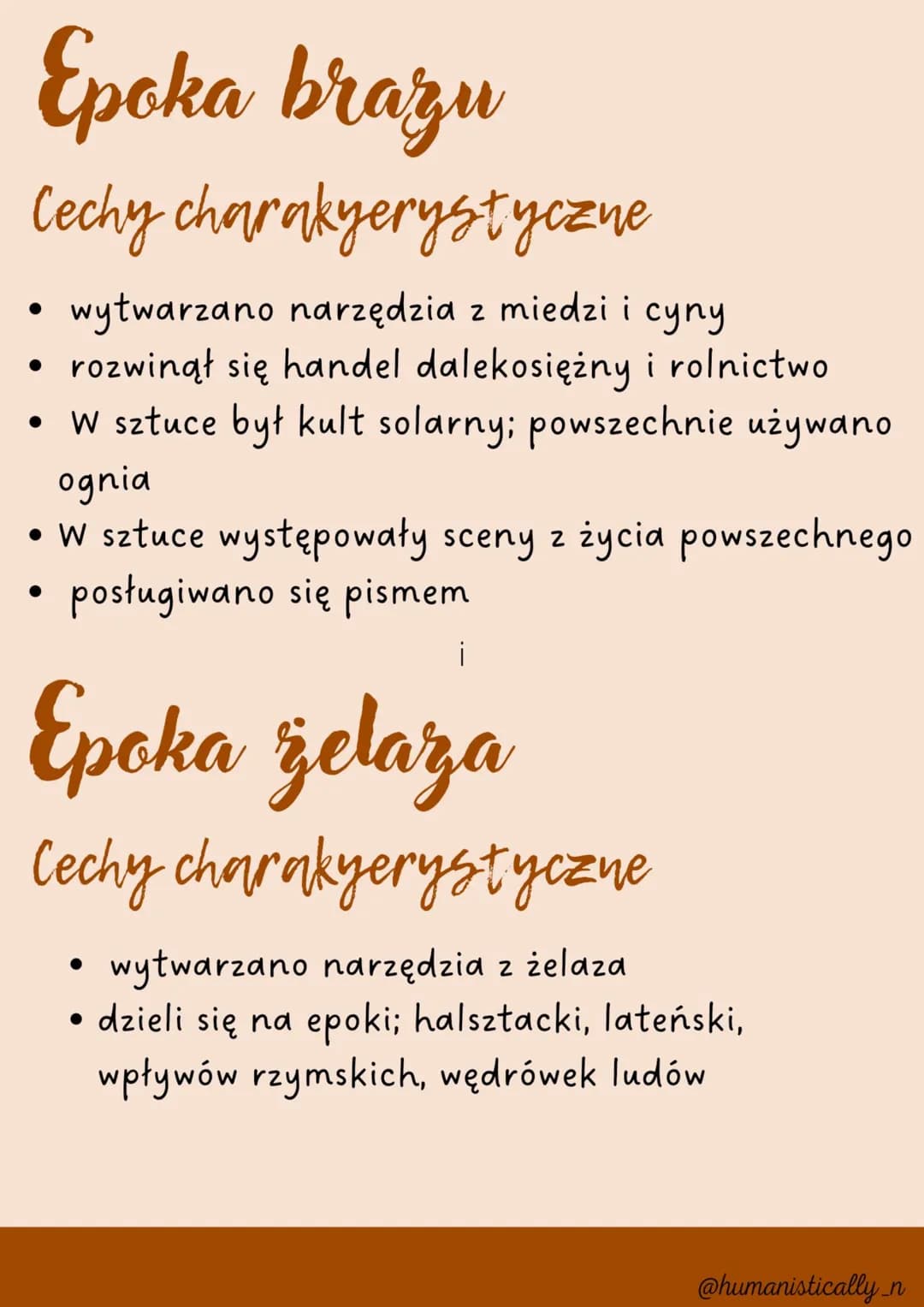 # Paleolit
## Epoka kamienia łupanego - pierwszy etap rozwoju człowieka
### Cechy charakyerystyczne
- nastąpiła rewolucja gatunku ludzkiego