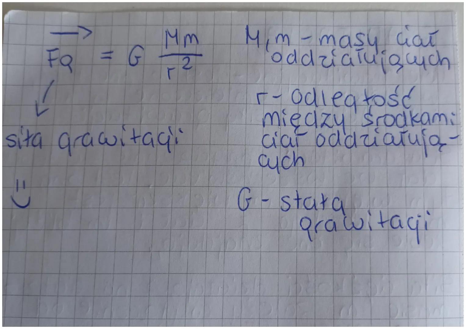 # GRAWITACJA
Pole grawitacyjne - jest to prestren,
ktorej umieszczone w niej
w na
ciała działają siły grawitagi
Sita grawitagi - pryciągan
