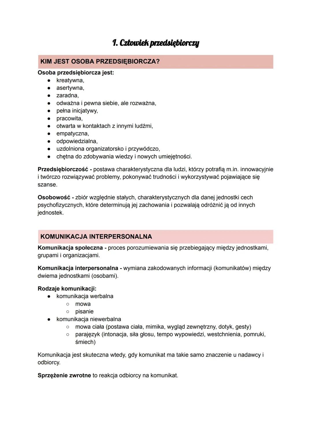 Jak być przedsiębiorczym: Cechy osobowości i zasady skutecznej komunikacji