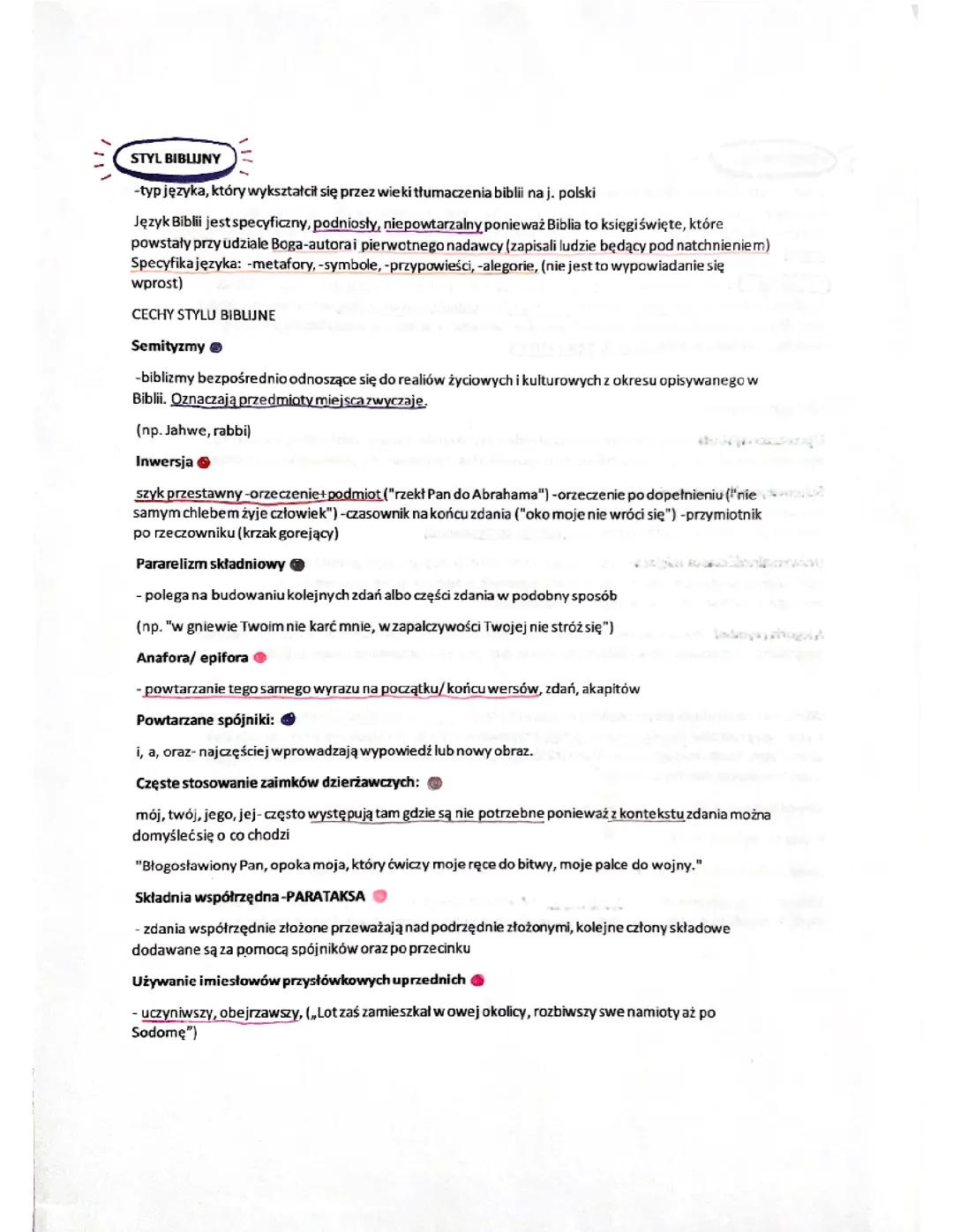 Styl biblijny