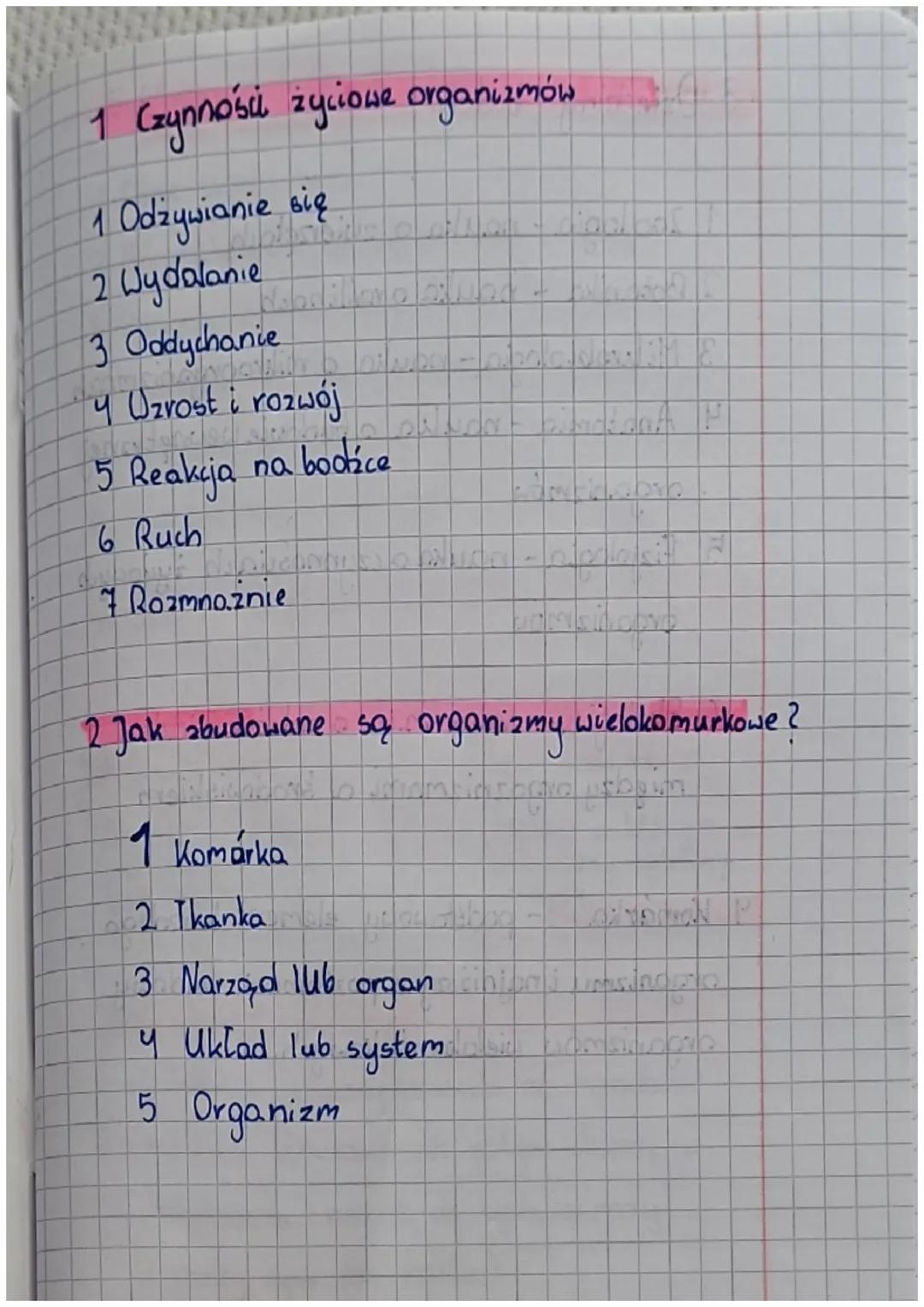 1 Czynność życiowe organizmów
1 Odżywianie się
2 Wydalanie
3 Oddychanie
4 Uzrost i rozwój
5 Reakcja na bodźce
6 Ruch
7 Roamnożnie
2 Jak ab